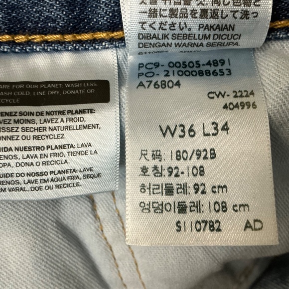 Levi’s Jeans 505 Regular Fit - Picture 8 of 16